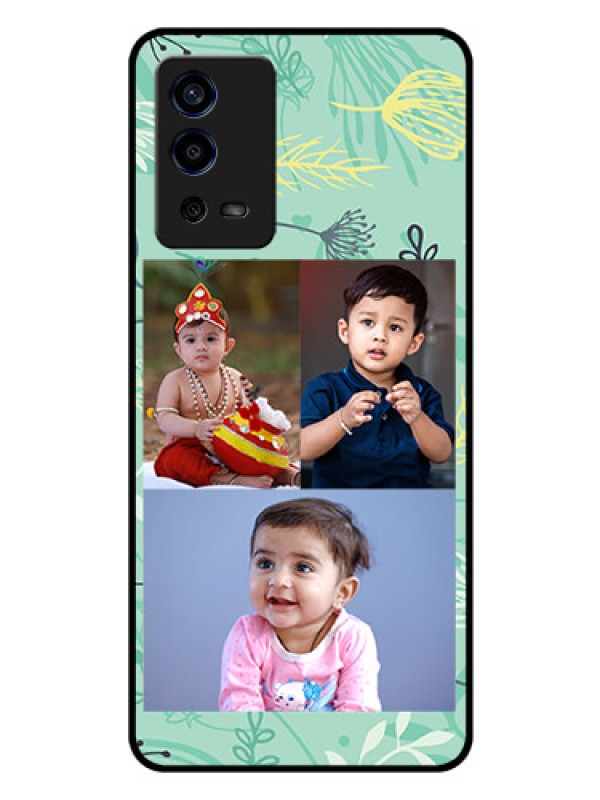 Custom Oppo A55 Photo Printing on Glass Case - Forever Family Design