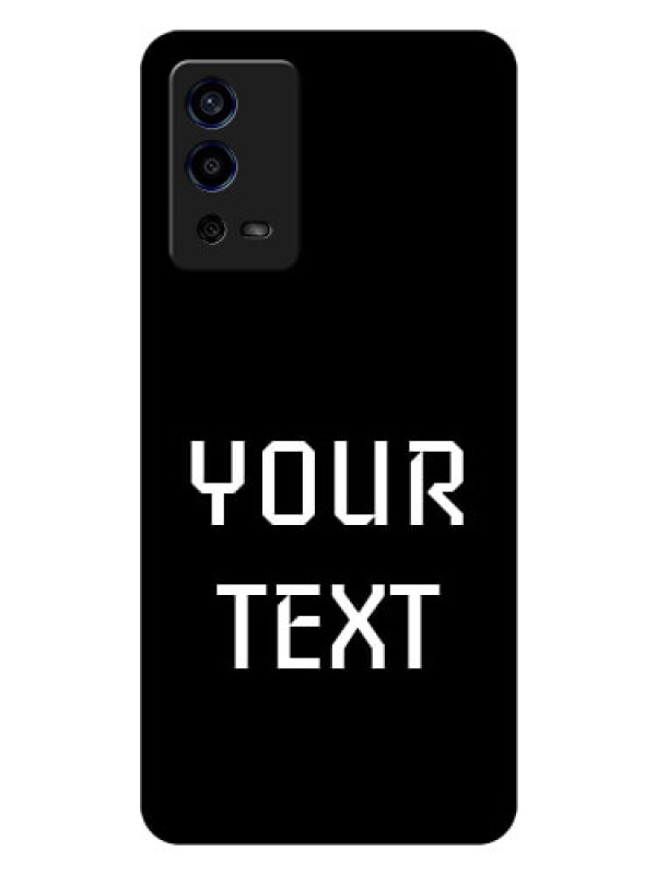 Custom Oppo A55 Your Name on Glass Phone Case