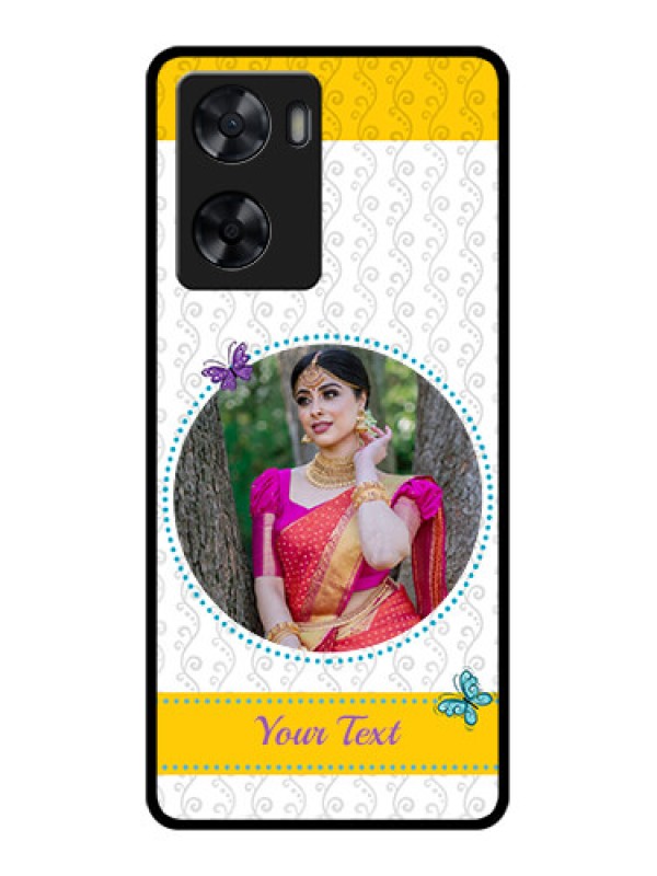 Custom Oppo A57 2022 Custom Glass Mobile Case - Girls Premium Case Design