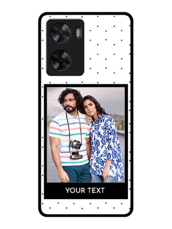 Custom Oppo A57 2022 Photo Printing on Glass Case - Premium Design