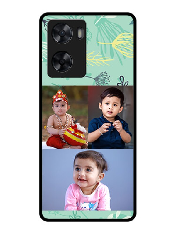 Custom Oppo A57 2022 Photo Printing on Glass Case - Forever Family Design