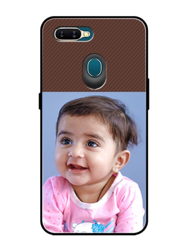 Custom Oppo A5s Custom Glass Mobile Case  - Elegant Case Design