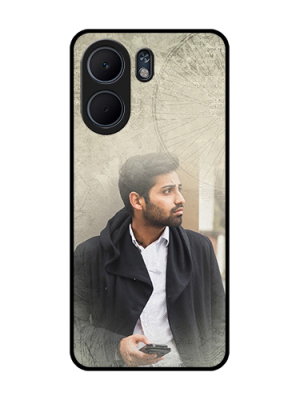 Custom Oppo A5x 4G Custom Glass Phone Case - With Vintage Design