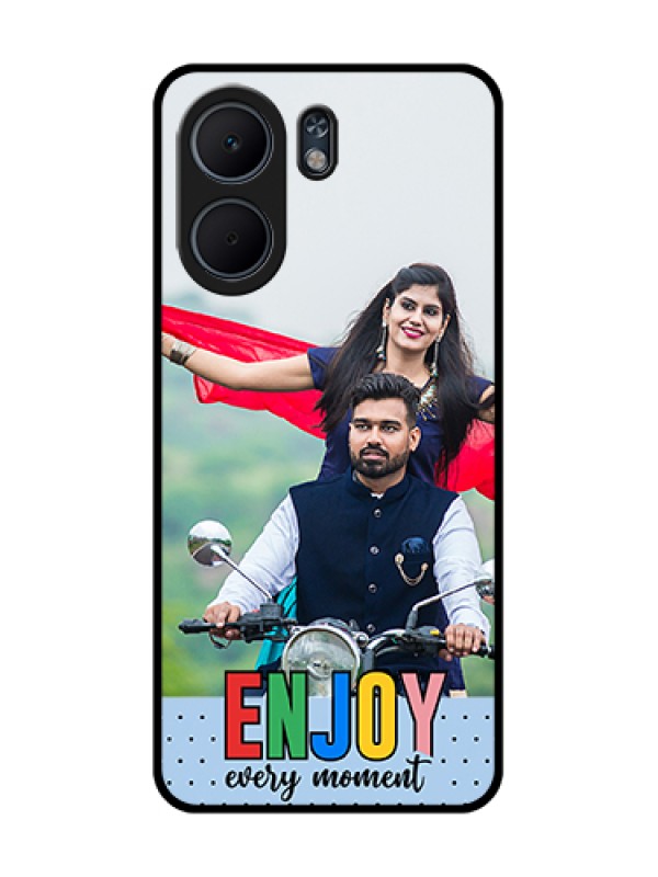 Custom Oppo A5x 4G Custom Glass Phone Case - Enjoy Every Moment Design
