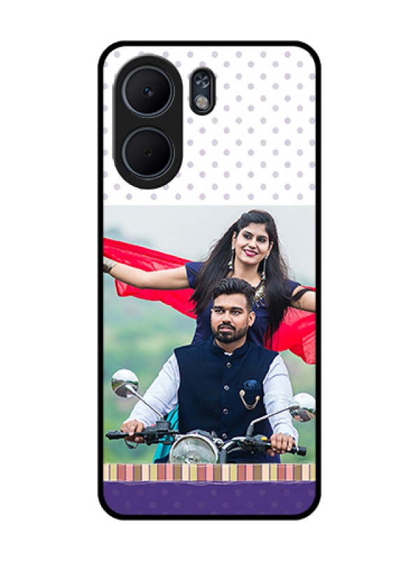 Custom Oppo A5x 5G Custom Glass Phone Case - Cute Family Design