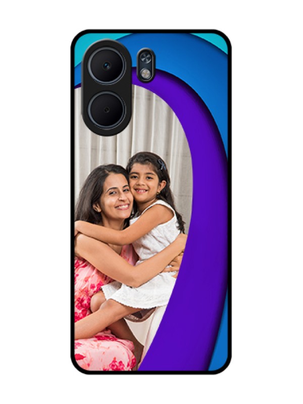 Custom Oppo A5x 5G Custom Glass Phone Case - Simple Pattern Design
