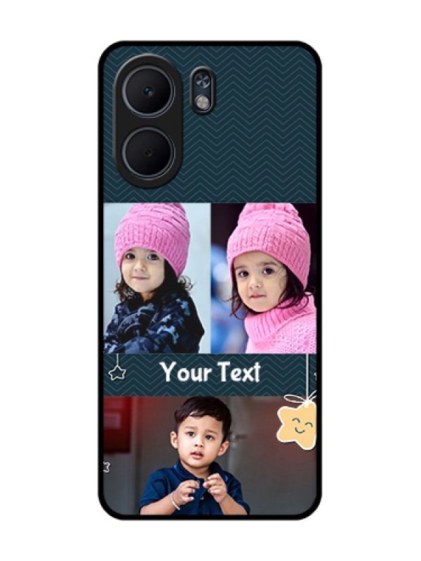 Custom Oppo A5x 5G Custom Glass Phone Case - Hanging Stars Design