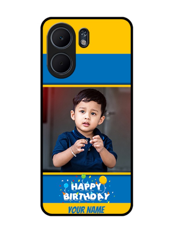Custom Oppo A5x 5G Custom Glass Phone Case - Birthday Wishes Design