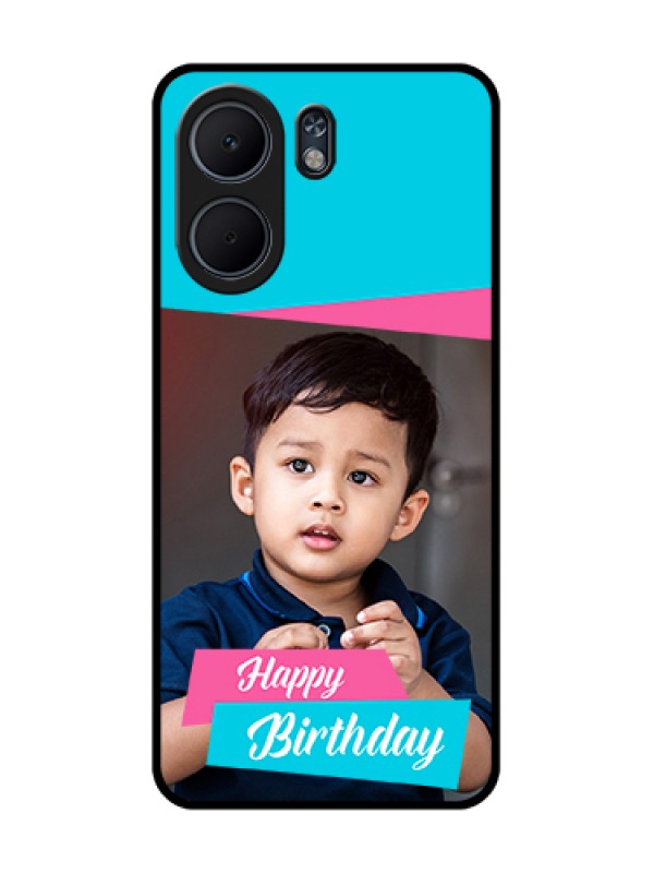 Custom Oppo A5x 5G Custom Glass Phone Case - Image Holder With 2 Color Design