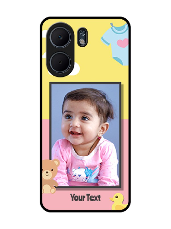 Custom Oppo A5x 5G Custom Glass Phone Case - Kids 2 Color Design