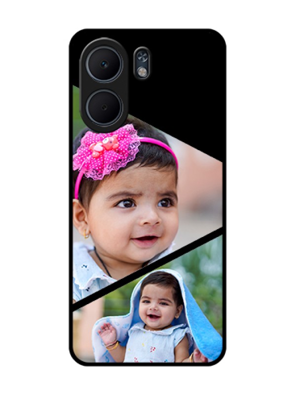 Custom Oppo A5x 5G Custom Glass Phone Case - Semi Cut Design