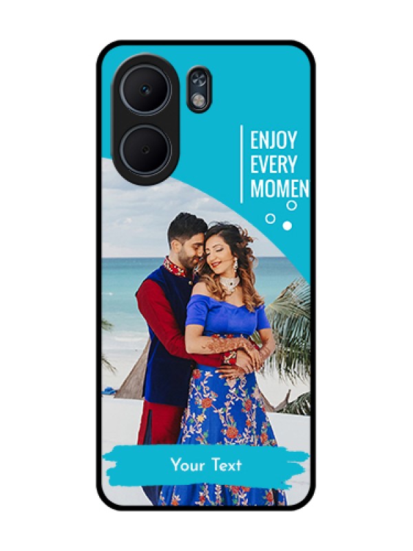 Custom Oppo A5x 5G Custom Glass Phone Case - Happy Moment Design