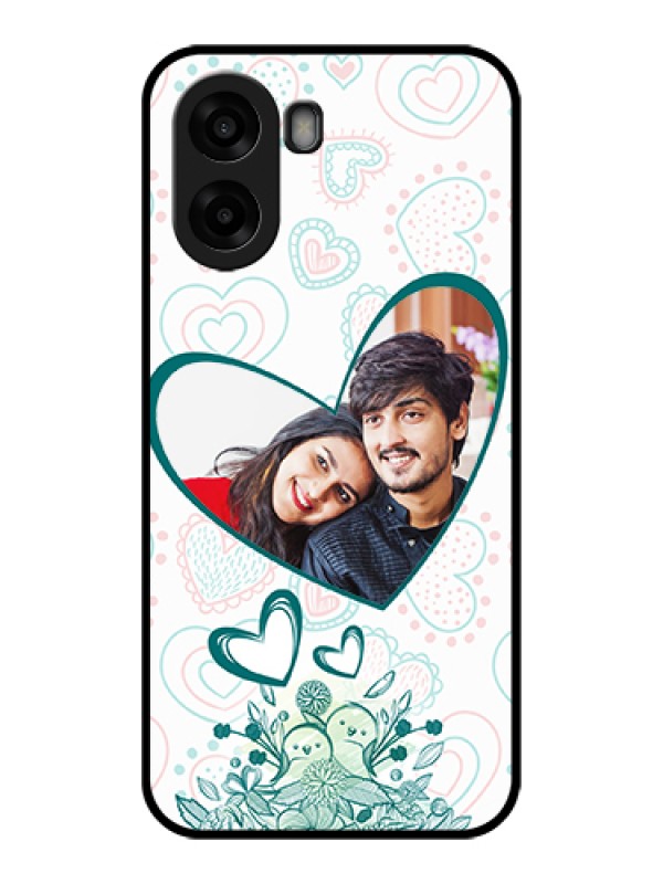 Custom Oppo A6s 5G Custom Glass Phone Case - Premium Couple Design