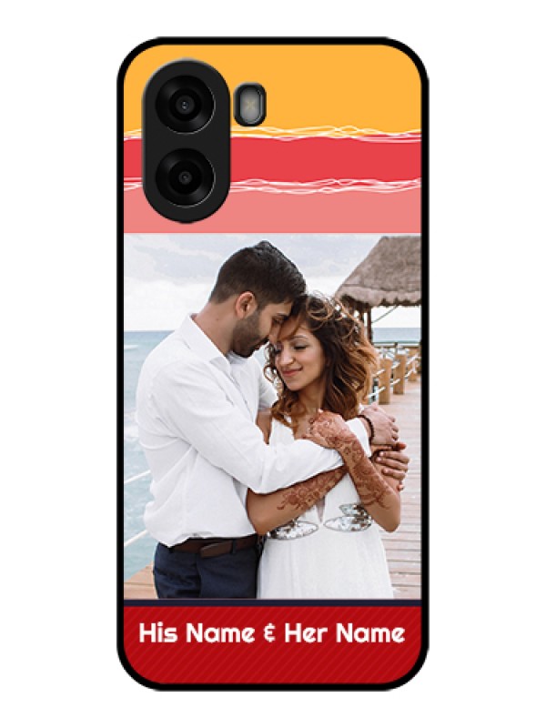 Custom Oppo A6s 5G Custom Glass Phone Case - Colorful Case Design