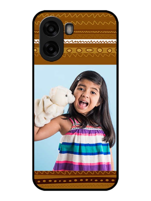 Custom Oppo A6s 5G Custom Glass Phone Case - Friends Picture Upload Design