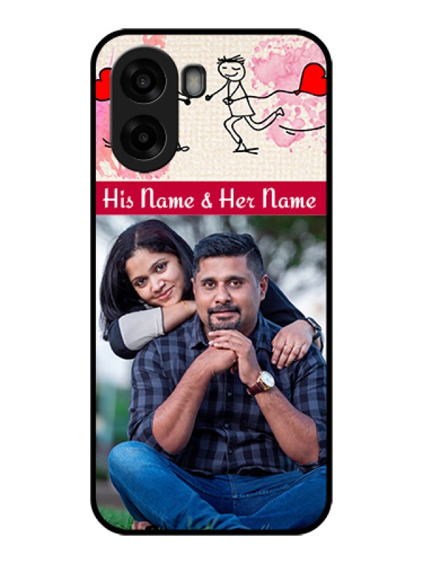Custom Oppo A6s 5G Custom Glass Phone Case - You And Me Case Design