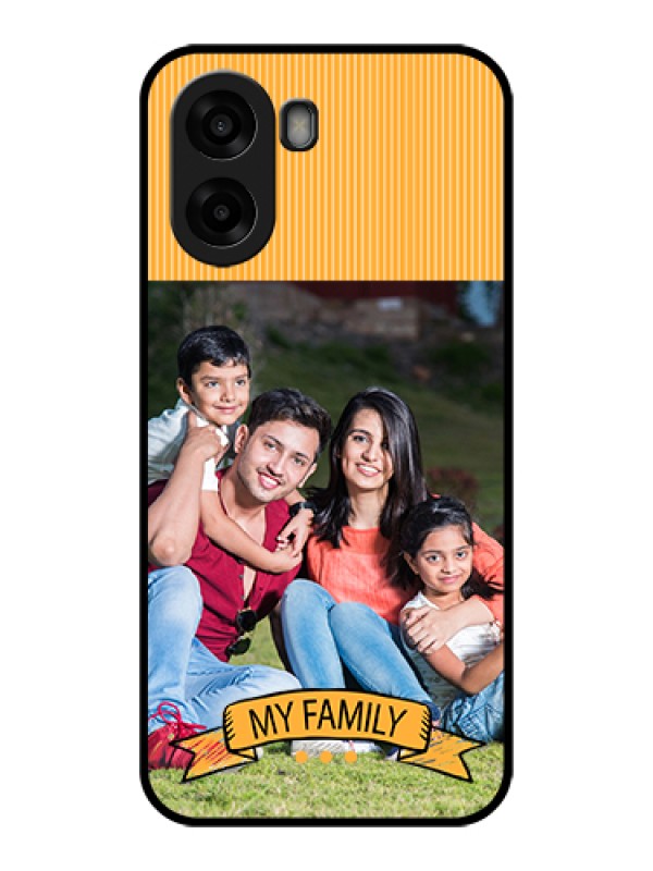 Custom Oppo A6s 5G Custom Glass Phone Case - My Family Design