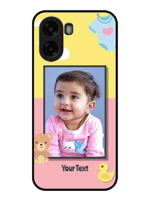 Custom Oppo A6s 5G Custom Glass Phone Case - Kids 2 Color Design