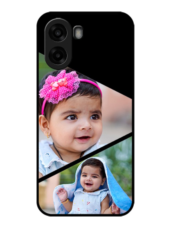 Custom Oppo A6s 5G Custom Glass Phone Case - Semi Cut Design