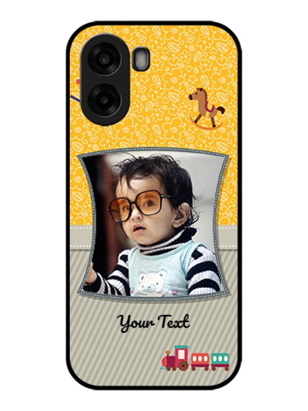 Custom Oppo A6x 4G Custom Glass Phone Case - Baby Picture Upload Design