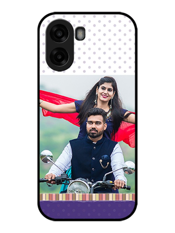Custom Oppo A6x 4G Custom Glass Phone Case - Cute Family Design