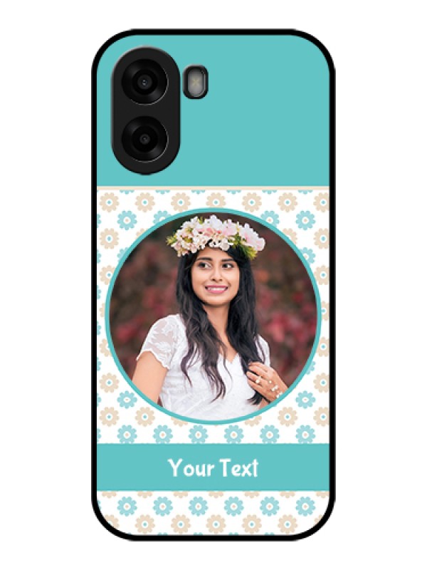 Custom Oppo A6x 4G Custom Glass Phone Case - Beautiful Flowers Design