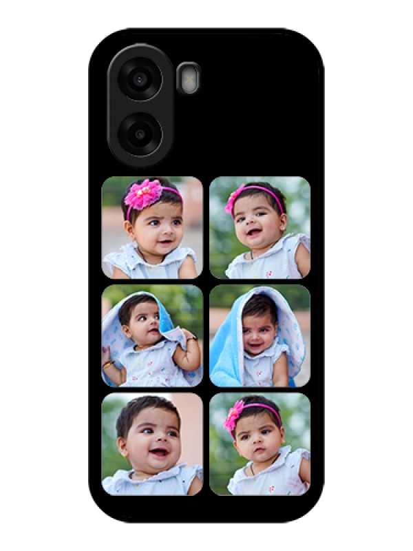 Custom Oppo A6x 4G Custom Glass Phone Case - Multiple Pictures Design