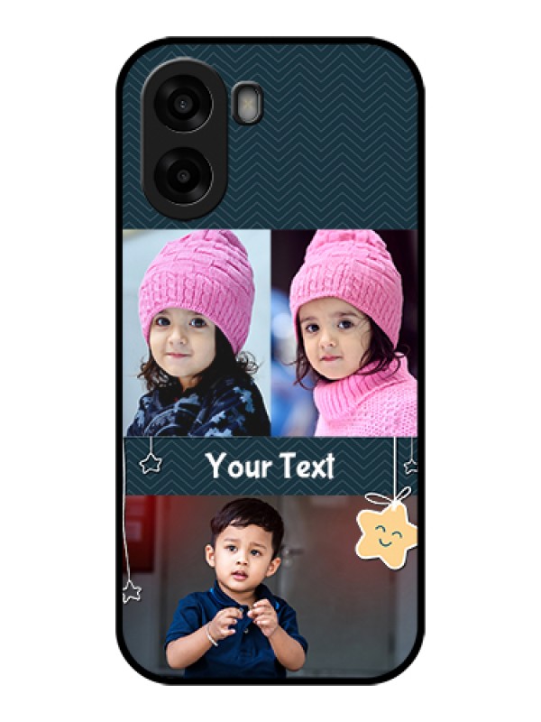 Custom Oppo A6x 4G Custom Glass Phone Case - Hanging Stars Design