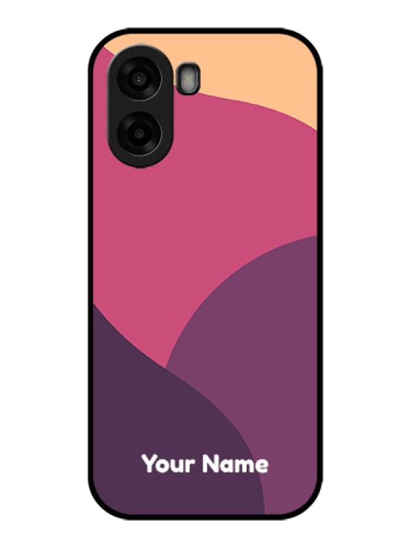 Custom Oppo A6x 4G Custom Glass Phone Case - Mixed Multi - Colour Abstract Art Design