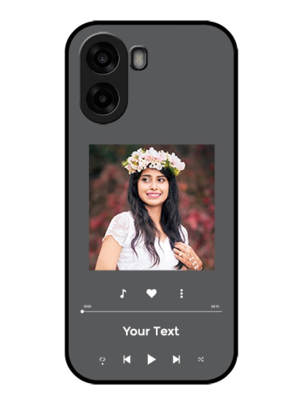 Custom Oppo A6x 4G Custom Glass Phone Case - Play The Music Design