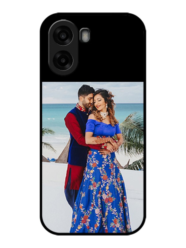 Custom Oppo A6x 4G Custom Glass Phone Case - Upload Full Picture With Custom Color Design
