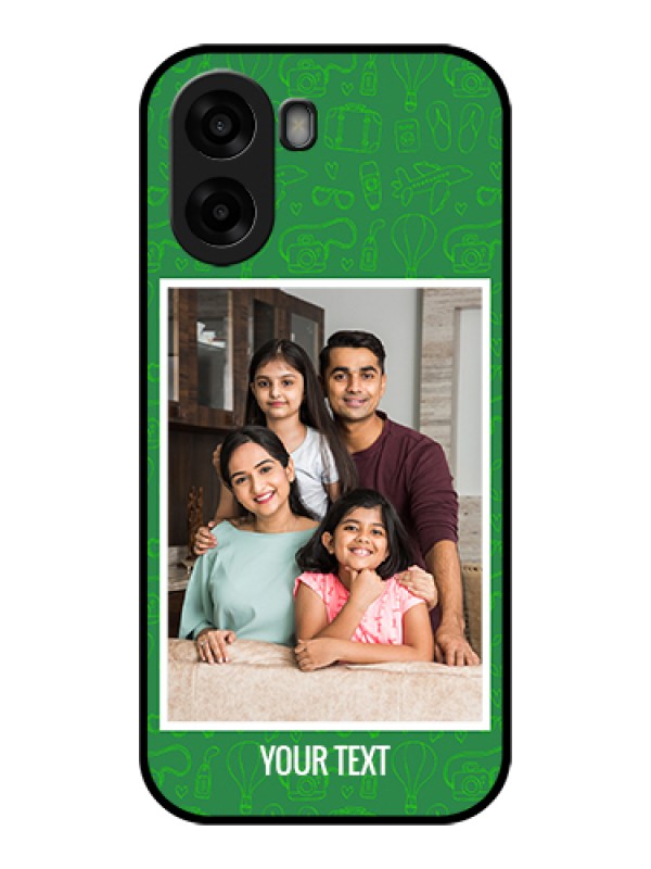 Custom Oppo A6x 5G Custom Glass Phone Case - Picture Upload Design