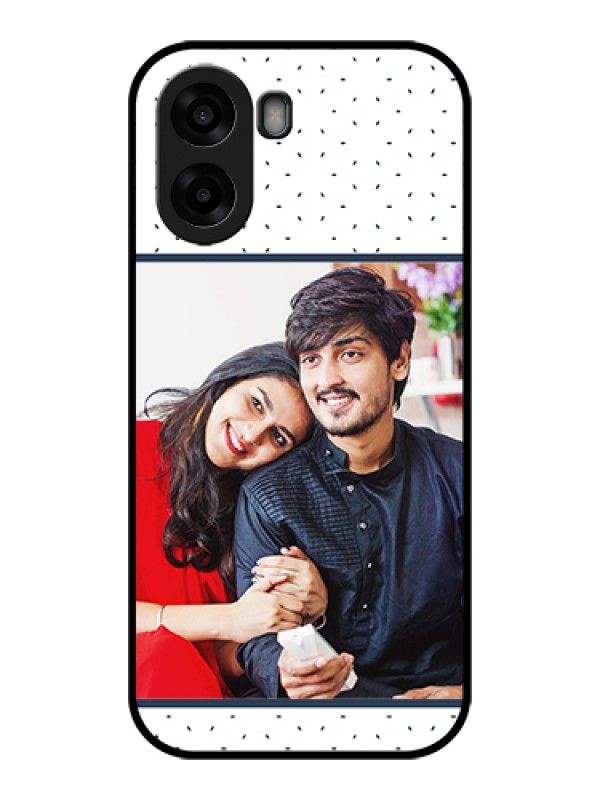 Custom Oppo A6x 5G Custom Glass Phone Case - Premium Dot Design