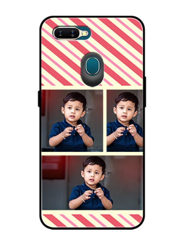Custom Oppo A7 Personalized Glass Phone Case  - Picture Upload Mobile Case Design
