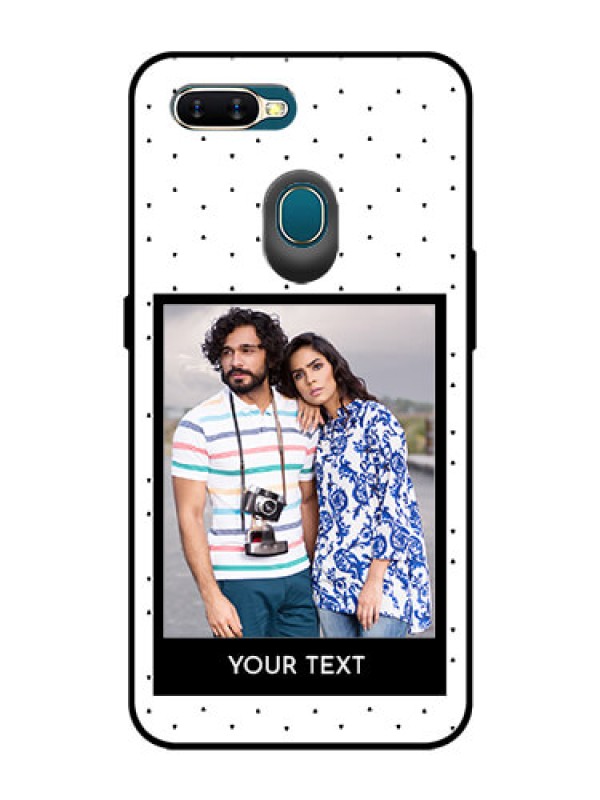 Custom Oppo A7 Photo Printing on Glass Case  - Premium Design