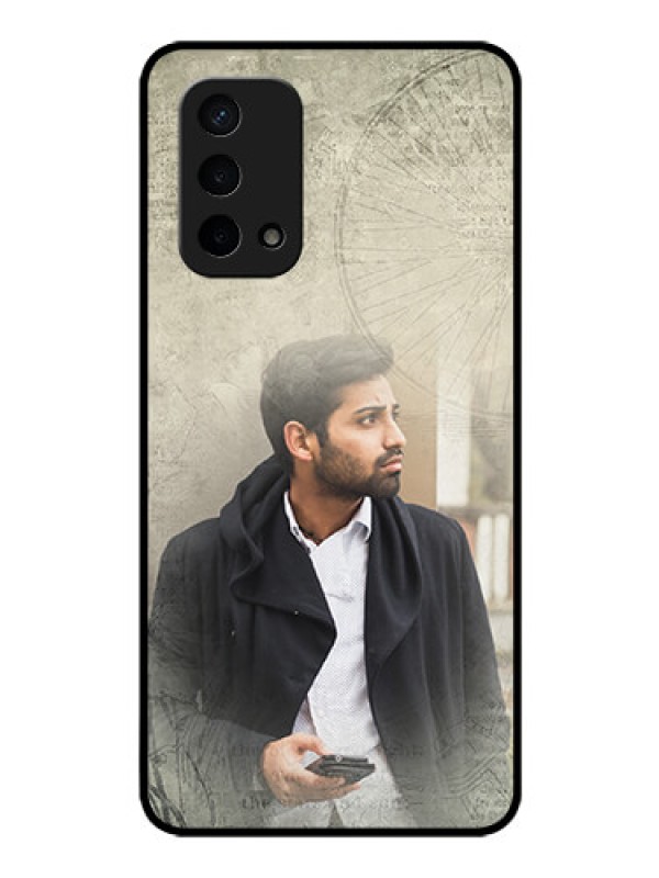 Custom Oppo A74 5G Custom Glass Phone Case - with vintage design