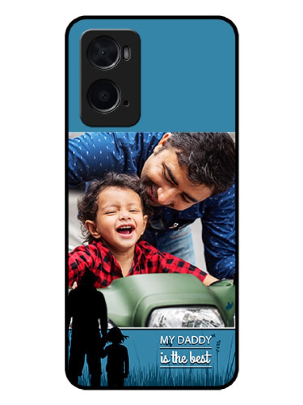Custom Oppo A76 Custom Glass Mobile Case - Best dad design
