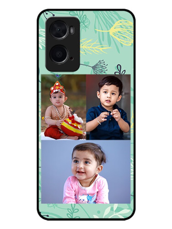 Custom Oppo A76 Photo Printing on Glass Case - Forever Family Design