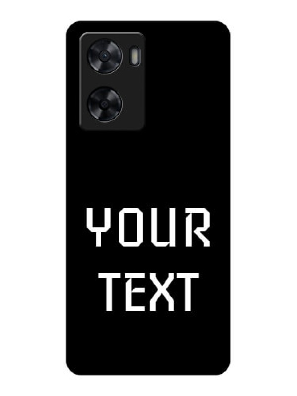 Custom Oppo A77 4G Your Name on Glass Phone Case