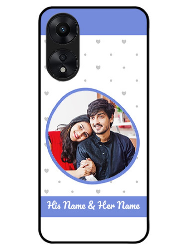 Custom Oppo A78 5G Photo Printing on Glass Case - Premium Case Design