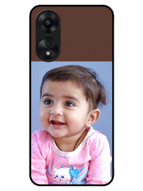 Custom Oppo A78 5G Custom Glass Mobile Case - Elegant Case Design