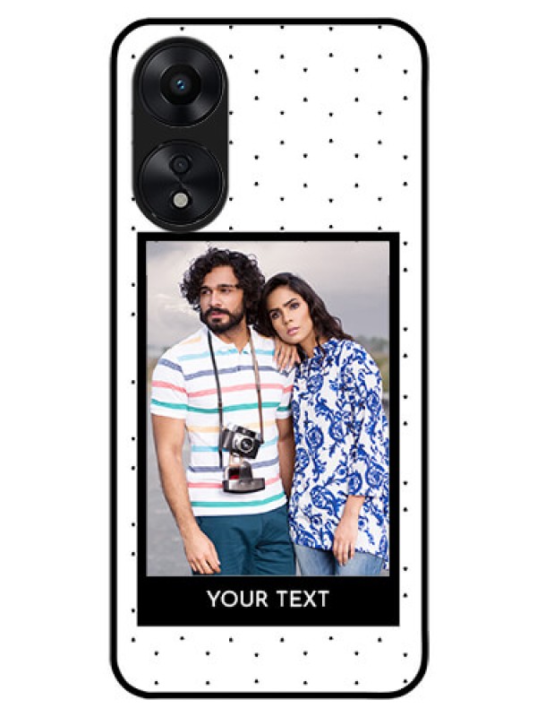 Custom Oppo A78 5G Photo Printing on Glass Case - Premium Design