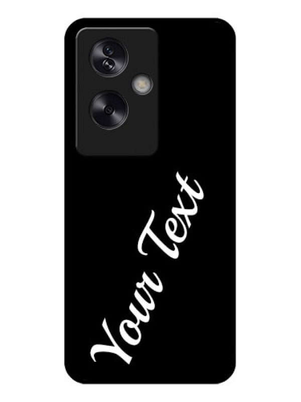 Custom Oppo A79 5G Custom Glass Phone Case - With Your Name Design