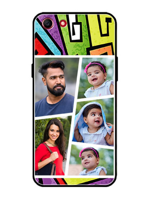 Custom Oppo A83 Custom Glass Phone Case  - Graffiti pattern Design