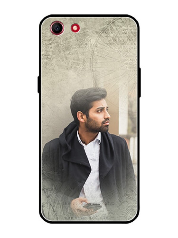 Custom Oppo A83 Custom Glass Phone Case  - with vintage design