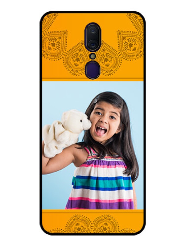 Custom Oppo A9 Personalized Glass Phone Case  - Photo Wedding Design 