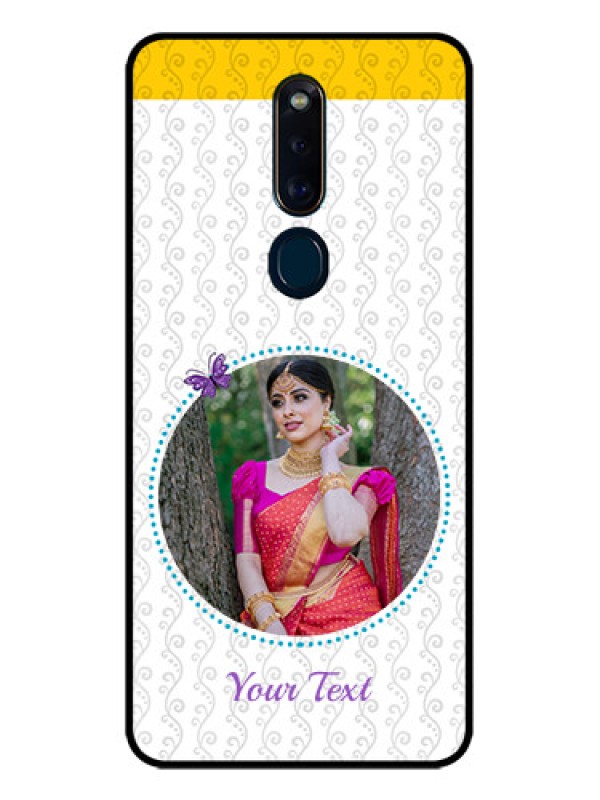 Custom Oppo F11 Pro Custom Glass Mobile Case  - Girls Premium Case Design