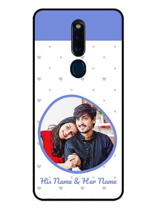 Custom Oppo F11 Pro Photo Printing on Glass Case  - Premium Case Design
