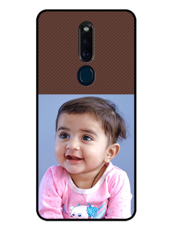 Custom Oppo F11 Pro Custom Glass Mobile Case  - Elegant Case Design