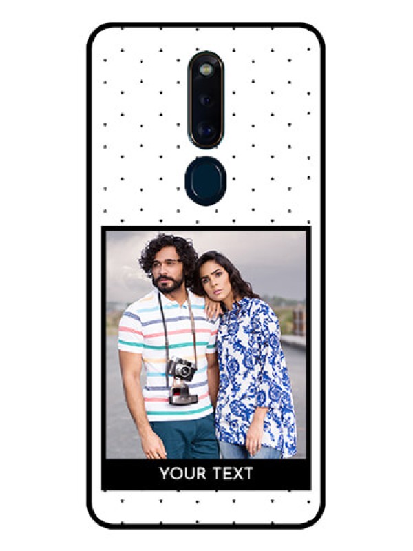 Custom Oppo F11 Pro Photo Printing on Glass Case  - Premium Design